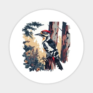 Woodpecker Magnet